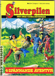 Silverpilen pocket 1983 nr 2 omslag serier Silverpilen pocket 1983 nr 2 omslag serier