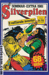 Silverpilen Sommarextra 1981 omslag serier