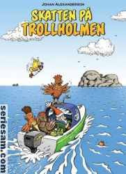 Skatten på Trollholmen 2017 omslag serier