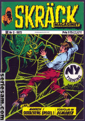 Skräckmagasinet 1972 nr 2 omslag serier Skräckmagasinet 1972 nr 2 omslag serier