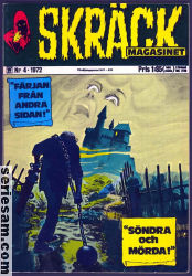Skräckmagasinet 1972 nr 4 omslag serier Skräckmagasinet 1972 nr 4 omslag serier