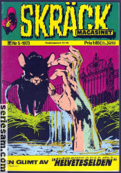Skräckmagasinet 1973 nr 5 omslag serier