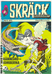 Skräckmagasinet 1975 nr 11 omslag serier