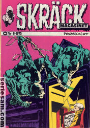 Skräckmagasinet 1975 nr 6 omslag serier
