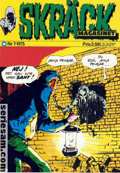 Skräckmagasinet 1975 nr 7 omslag serier