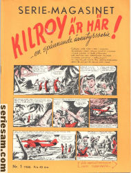 Seriemagasinet 1948 nr 1 omslag serier
