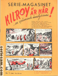 Seriemagasinet 1948 nr 1 omslag serier Seriemagasinet 1948 nr 1 omslag serier