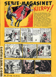 Seriemagasinet 1948 nr 2 omslag serier