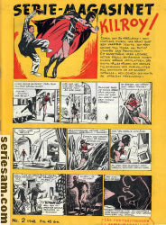 Seriemagasinet 1948 nr 2 omslag serier Seriemagasinet 1948 nr 2 omslag serier
