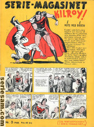 Seriemagasinet 1948 nr 3 omslag serier Seriemagasinet 1948 nr 3 omslag serier