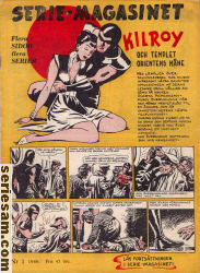 Seriemagasinet 1949 nr 1 omslag serier Seriemagasinet 1949 nr 1 omslag serier