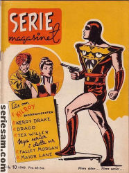 Seriemagasinet 1949 nr 10 omslag serier