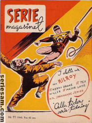 Seriemagasinet 1949 nr 11 omslag serier