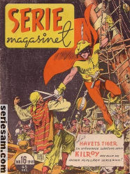 Seriemagasinet 1949 nr 16 omslag serier