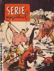 Seriemagasinet 1949 nr 24 omslag serier