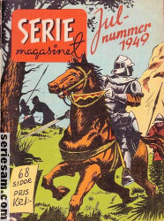 Seriemagasinet 1949 nr 25 omslag serier