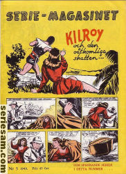 Seriemagasinet 1949 nr 5 omslag serier Seriemagasinet 1949 nr 5 omslag serier