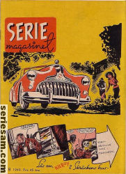 Seriemagasinet 1949 nr 8 omslag serier
