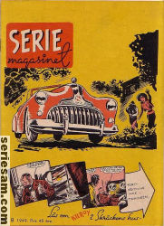 Seriemagasinet 1949 nr 8 omslag serier Seriemagasinet 1949 nr 8 omslag serier