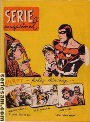 Seriemagasinet 1949 nr 9 omslag serier