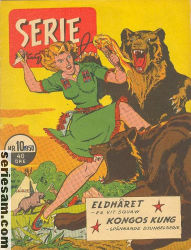 Seriemagasinet 1950 nr 10 omslag serier