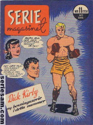 Seriemagasinet 1950 nr 11 omslag serier