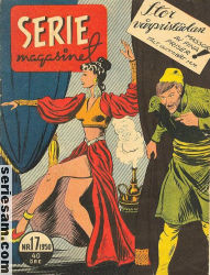 Seriemagasinet 1950 nr 17 omslag serier