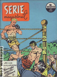 Seriemagasinet 1950 nr 19 omslag serier Seriemagasinet 1950 nr 19 omslag serier