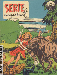 Seriemagasinet 1950 nr 23 omslag serier