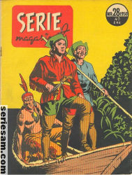 Seriemagasinet 1950 nr 28 omslag serier