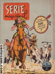 Seriemagasinet 1950 nr 3 omslag serier