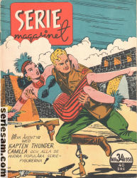 Seriemagasinet 1950 nr 34 omslag serier