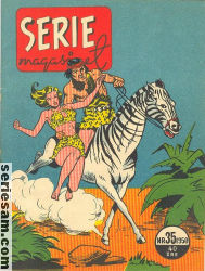 Seriemagasinet 1950 nr 35 omslag serier