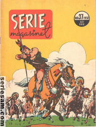 Seriemagasinet 1950 nr 37 omslag serier