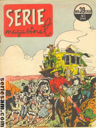 Seriemagasinet 1950 nr 39 omslag serier