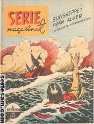 Seriemagasinet 1950 nr 4 omslag serier