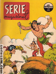 Seriemagasinet 1950 nr 40 omslag serier