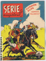 Seriemagasinet 1950 nr 42 omslag serier