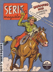 Seriemagasinet 1950 nr 47 omslag serier
