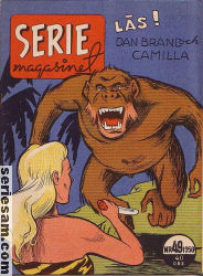 Seriemagasinet 1950 nr 49 omslag serier