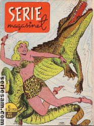 Seriemagasinet 1950 nr 5 omslag serier