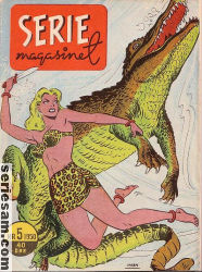 Seriemagasinet 1950 nr 5 omslag serier Seriemagasinet 1950 nr 5 omslag serier