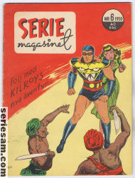Seriemagasinet 1950 nr 6 omslag serier