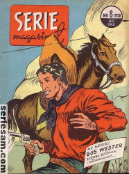 Seriemagasinet 1950 nr 8 omslag serier