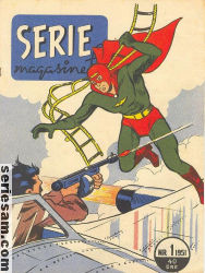 Seriemagasinet 1951 nr 1 omslag serier