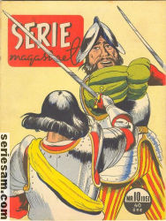 Seriemagasinet 1951 nr 10 omslag serier