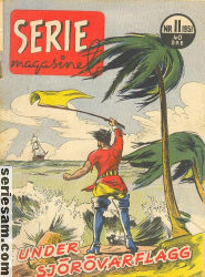 Seriemagasinet 1951 nr 11 omslag serier