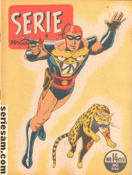 Seriemagasinet 1951 nr 14 omslag serier Seriemagasinet 1951 nr 14 omslag serier