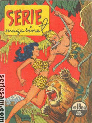 Seriemagasinet 1951 nr 18 omslag serier Seriemagasinet 1951 nr 18 omslag serier