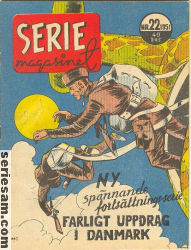 Seriemagasinet 1951 nr 22 omslag serier